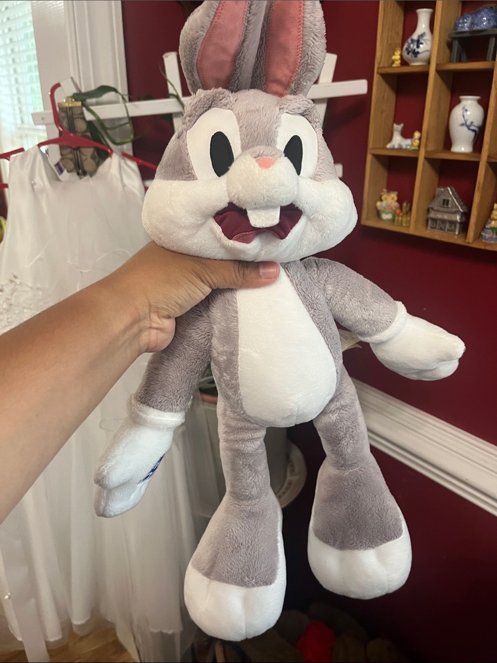 Build A Bear Bugs Bunny Space Jam Plush Stuffed Animal Toy